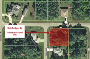 Large Prime Corner Lot